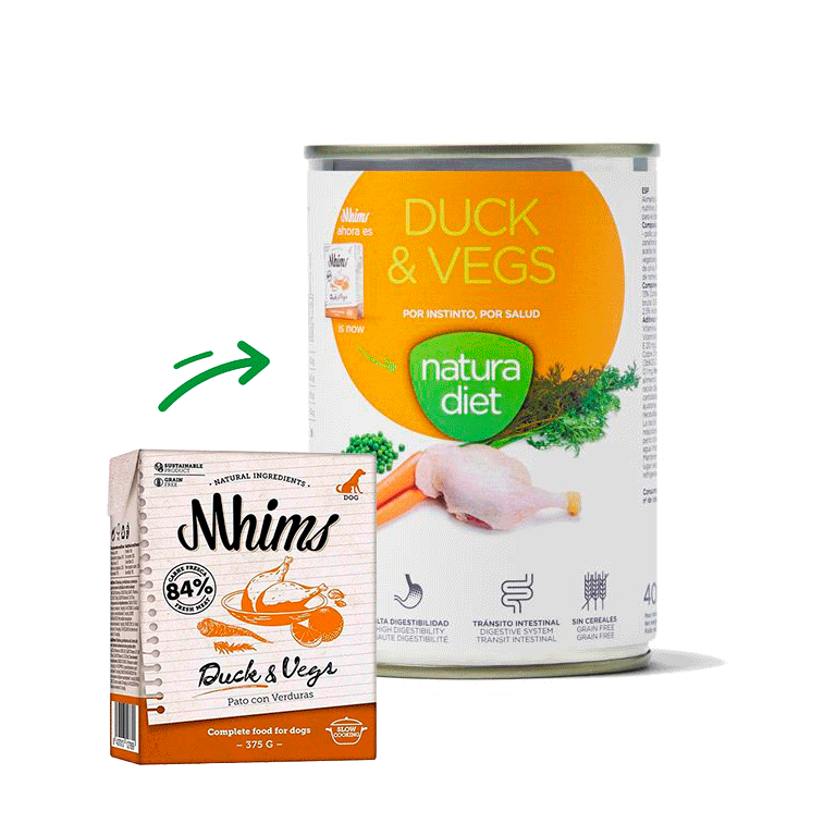 Mhim Natura Diet Duck & Vegs