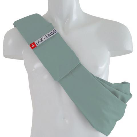 Mochila de bandana para transporte de animais de estimação verde com 4 pernas preguiçosas