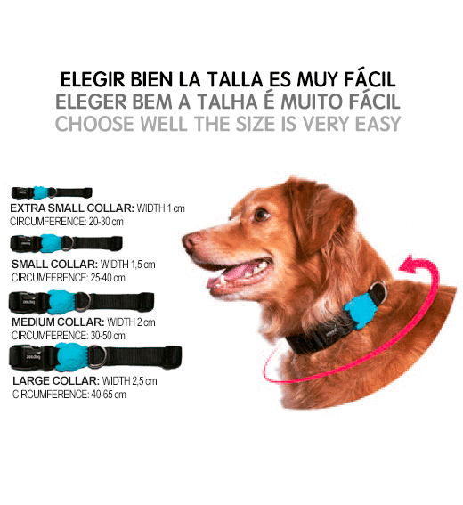 Zee.Dog Collar Loop tall