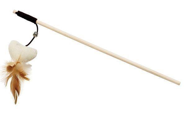 CAÑA PARA GATO NATURAL CORAZÓN