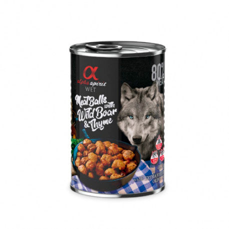 Alpha Spirit Albóndigas Jabalí Tomillo