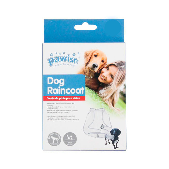 Chubasquero Transparente pawise perro