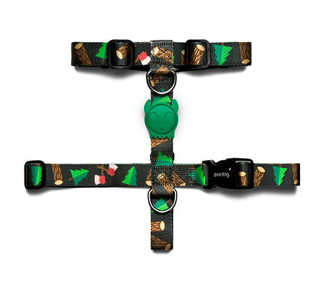 zee.dog h harness woods