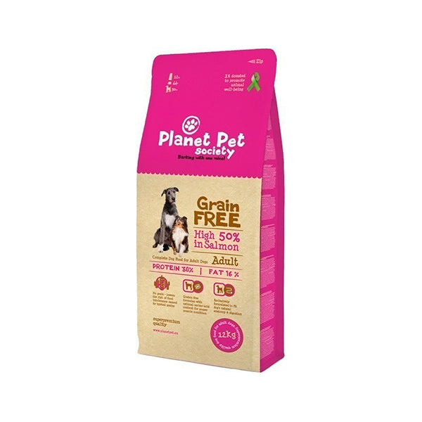 planet pet grain free perro salmon