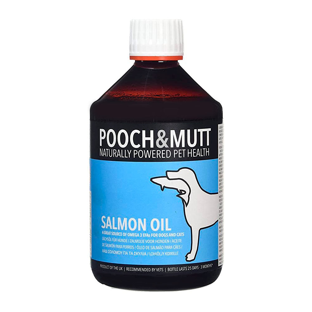 Pooch & Mutt Salmon Oil, Óleo de salmão para cães