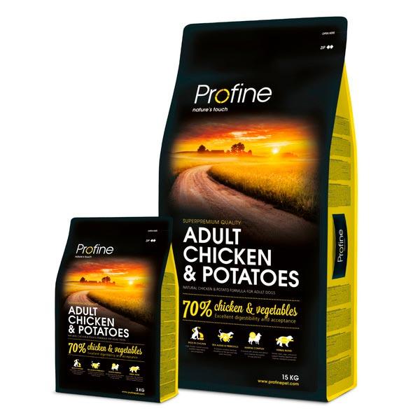 profine pienso para perro chicken pollo