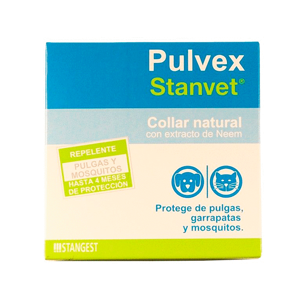 Colar Repelente Stanvet Pulvex