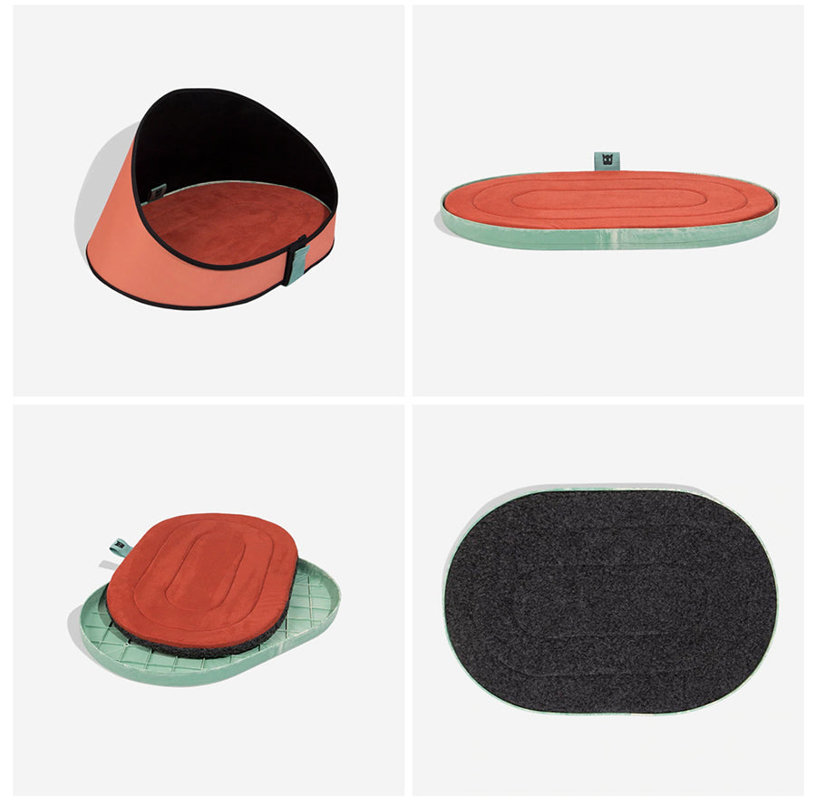 Zee.Cat Terracotta Cama