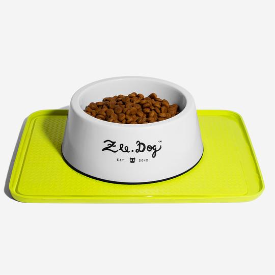 Zee.Mat Lime Alfombrilla bowl perro