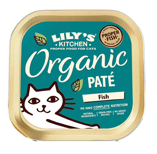 Lily's Kitchen Organic Fish gato pescado ecológico
