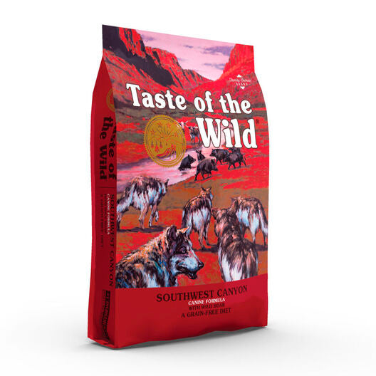Taste of the Wild Southwest buey jabali