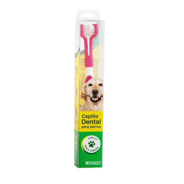 Stangest Cepillo Dental Triple Cabezal