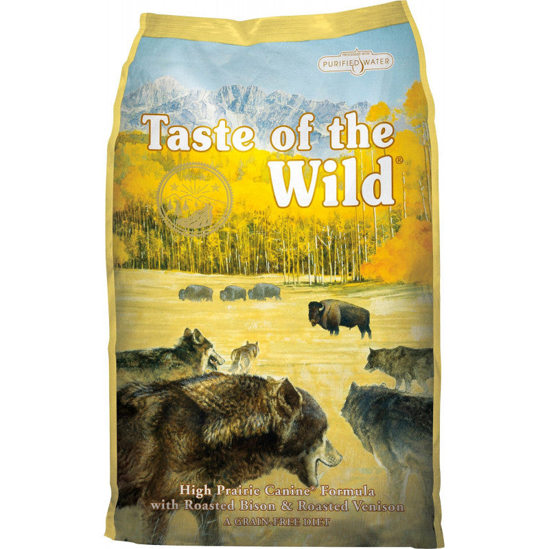 Taste of the wild High Prairie perro